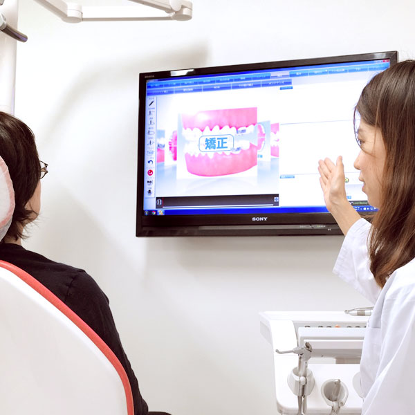 治療内容説明の様子